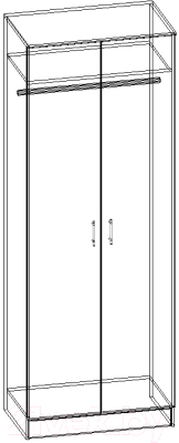 Шкаф Памир София Дуэт (венге/дуб белфорт)