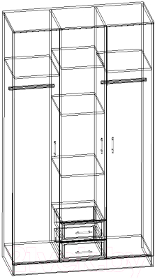 Шкаф Памир София Трио