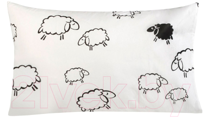 Наволочка для малышей Amarobaby Овечки / AMARO-5002-O - фото