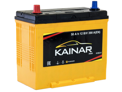 Автомобильный аккумулятор Kainar Asia 50 JL+ 450A / 045 24 42 03 0021 02 03 0 R - фото