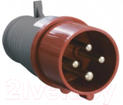 Вилка силовая IEK PSR02-016-4 - фото