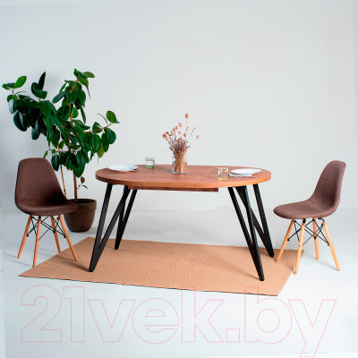 Обеденный стол Millwood Женева 3 Л D100x140x100x76