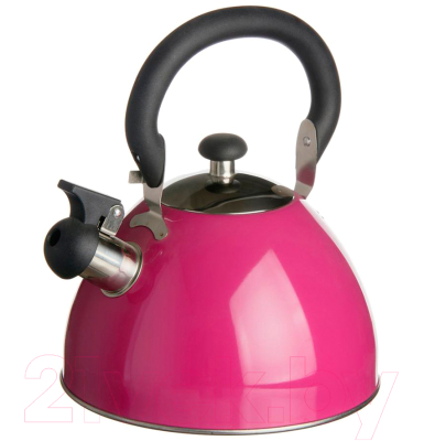 Чайник со свистком Катунь КТ-106A (фуксия) - фото