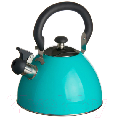 Чайник со свистком Катунь КТ-106F (бирюзовый) - фото