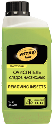 Очиститель гудрона и cледов насекомых ASTROhim Removing Insects концентрат 1:3-1:5 / Ac-4211 - фото