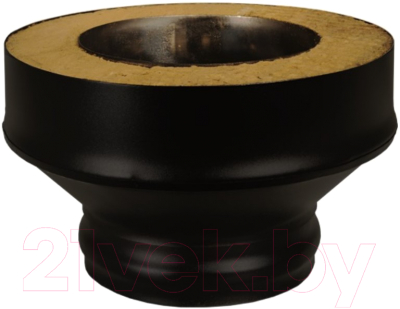 Переходник для дымохода Везувий 0.8мм д. 115x200 - фото