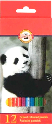 Набор цветных карандашей Koh-i-Noor Животные / 3552012008KSRU - фото