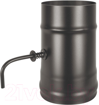 Шибер для дымохода Везувий Поворотный 0.8мм д.115 - фото