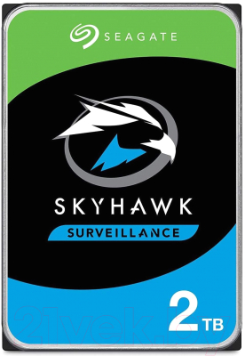 Жесткий диск Seagate Skyhawk 2TB (ST2000VX015) - фото