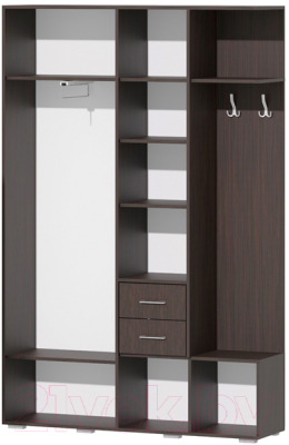 Секция в прихожую Памир ПВ-7 (венге/дуб белфорт)