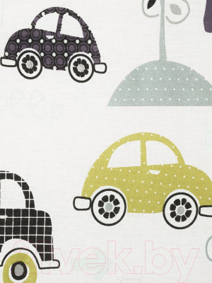 Плед для малышей Amarobaby Растем вместе Город / AMARO-62RV-Gd