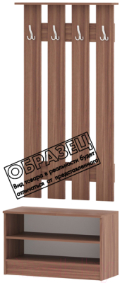 Секция в прихожую Памир ПЛ-2 (венге/дуб белфорт)