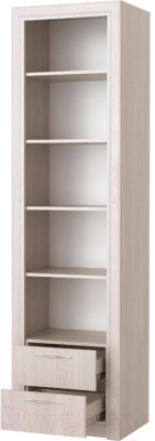 Шкаф-пенал Памир Октава 1С2Я (ясень анкор светлый)