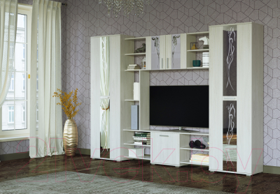 Стенка Памир Прага (ясень анкор светлый)