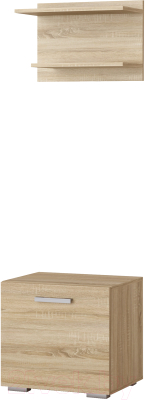 Полка Памир Элиза с тумбой - фото