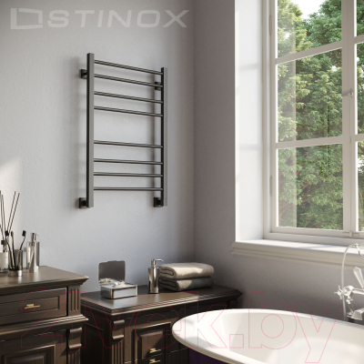 Полотенцесушитель водяной Stinox Classic 50x80 / cl80 Ral 9005