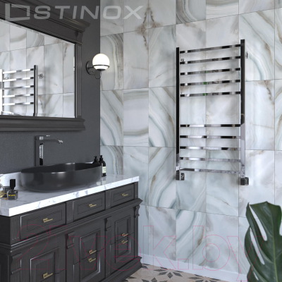 Полотенцесушитель водяной Stinox Quatro 50x100 / qu100