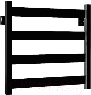 Полотенцесушитель водяной Stinox San Remo 50x50 / san50 Ral 9005 - фото