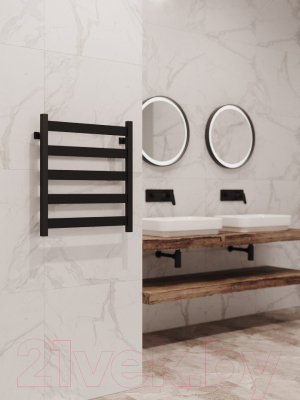 Полотенцесушитель водяной Stinox San Remo 50x60 / san60 Ral 9005