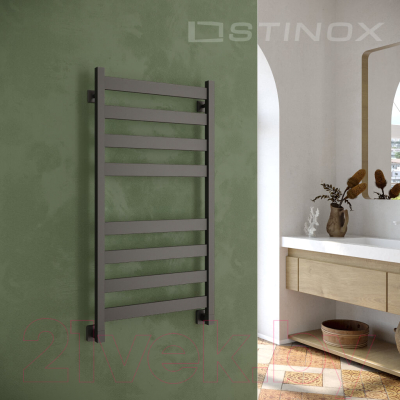 Полотенцесушитель водяной Stinox San Remo 50x100 / san100 Ral 9005