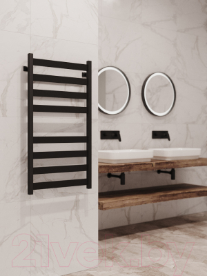 Полотенцесушитель водяной Stinox San Remo 50x100 / san100 Ral 9005