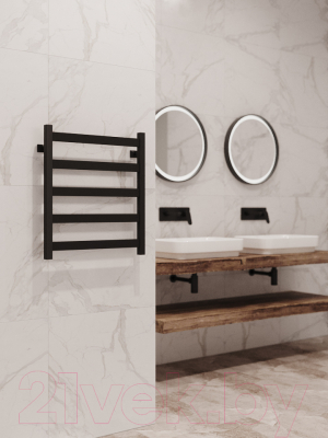 Полотенцесушитель водяной Stinox Verona 50x60 / ver60 Ral 9005