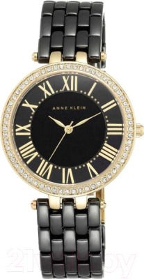 Часы наручные женские Anne Klein 2130BKGB - фото