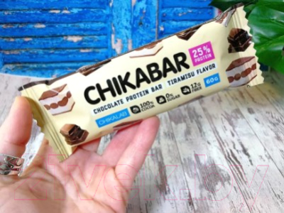 Набор протеиновых батончиков Chikalab Тирамису