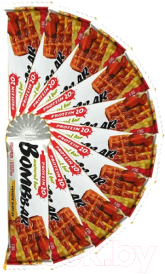 Набор протеиновых батончиков Bombbar Венские вафли