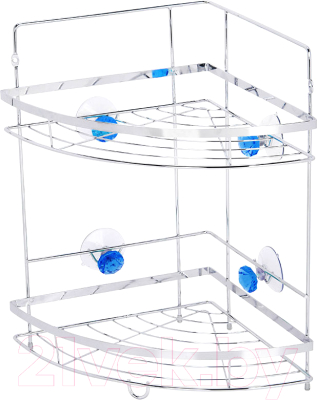 Полка для ванной Рыжий кот Бриллиант W2667 / 310795 (синий) - фото