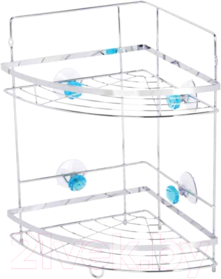 Полка для ванной Рыжий кот Бриллиант W2672 / 311466 (синий) - фото