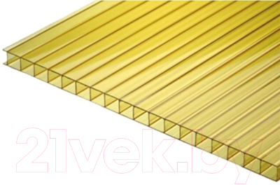 Сотовый поликарбонат TitanPlast 2100x3000x3.8мм - фото