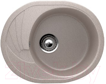 Мойка кухонная Ulgran U-403 (302 песочный) - фото