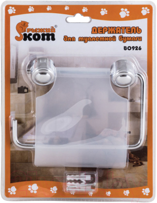 Держатель для туалетной бумаги Рыжий кот B0926 / 002487