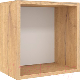 Полка-ячейка Глазов Лойс 98 Куб 1 (дуб золотой) - фото