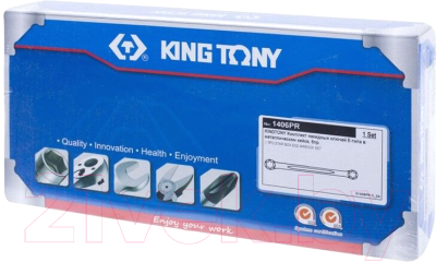 Набор ключей King TONY 1406PR
