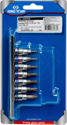 Набор бит King TONY 2107PR