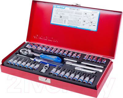 Набор головок слесарных King TONY 2539MR - фото