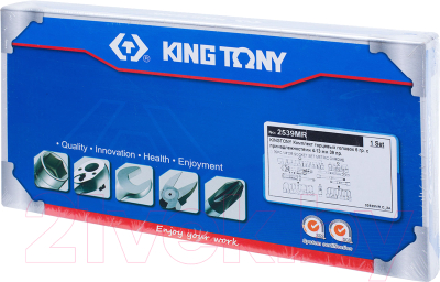 Набор головок слесарных King TONY 2539MR