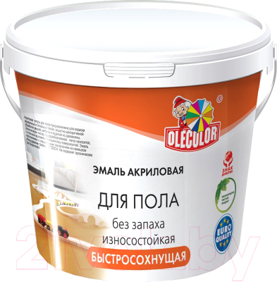 Эмаль Olecolor Для пола акриловая - фото