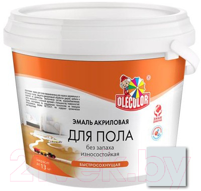 Эмаль Olecolor Для пола акриловая
