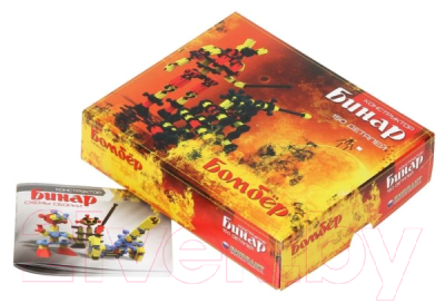 Конструктор Биплант Бинар. Бомбер / bp11072 (150эл)