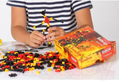 Конструктор Биплант Бинар. Бомбер / bp11072 (150эл)