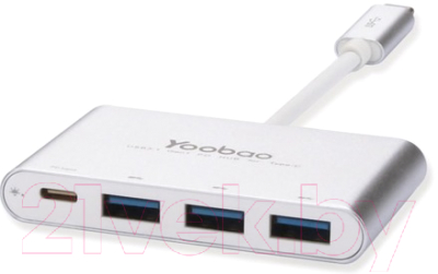 USB-хаб Yoobao YB-H1C3A/C-PD - фото