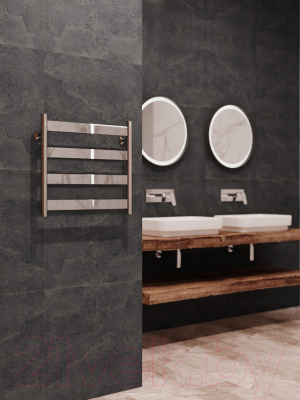 Полотенцесушитель водяной Stinox Napoli 50x50 / nap50