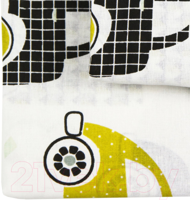 Простыня для малышей Amarobaby Город / AMARO-5103-Gd