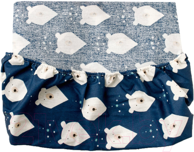 Простыня для малышей Amarobaby Белые медведи / AMARO-5102-BM