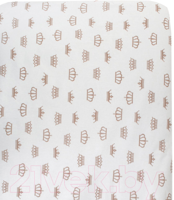 Простыня для малышей Amarobaby Короны / AMARO-5102-KB