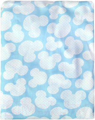 Простыня для малышей Amarobaby Мышонок / AMARO-5102-MG