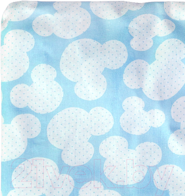 Простыня для малышей Amarobaby Мышонок / AMARO-5102-MG